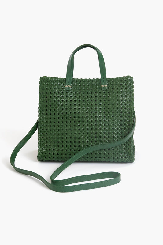Evergreen Rattan Petit Simple Tote