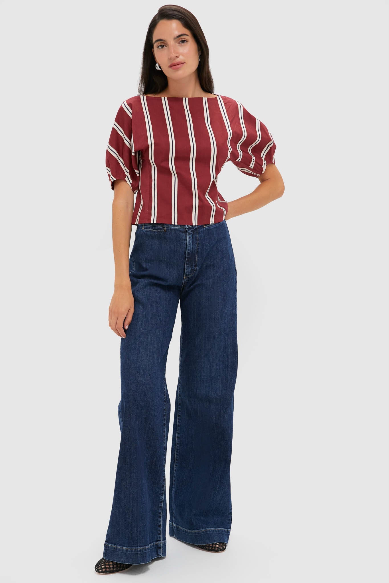 Mane Stripe Didi Top