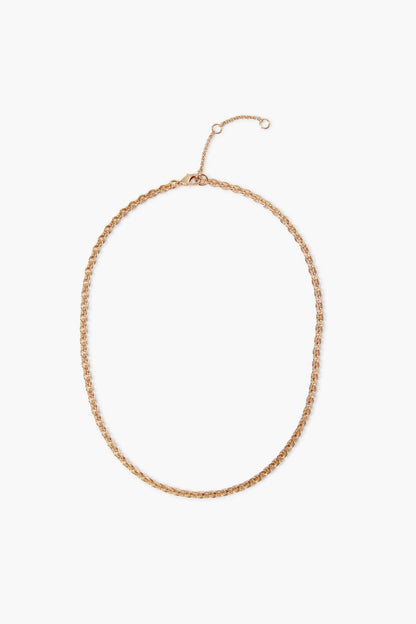 Textured Cable Link Necklace