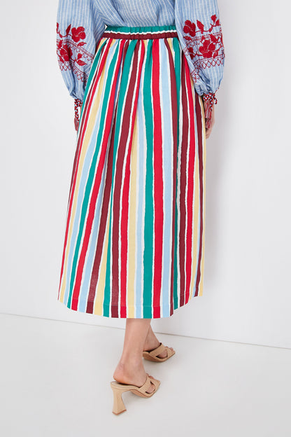 Bright Yellow Cannes Skirt