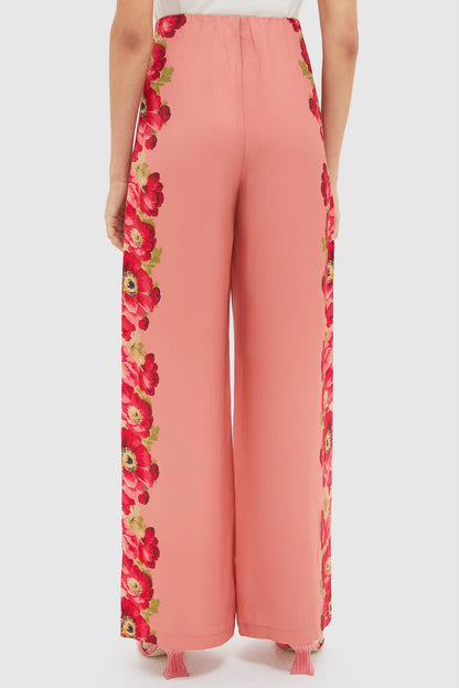 Coral Poppy Pierre Pants