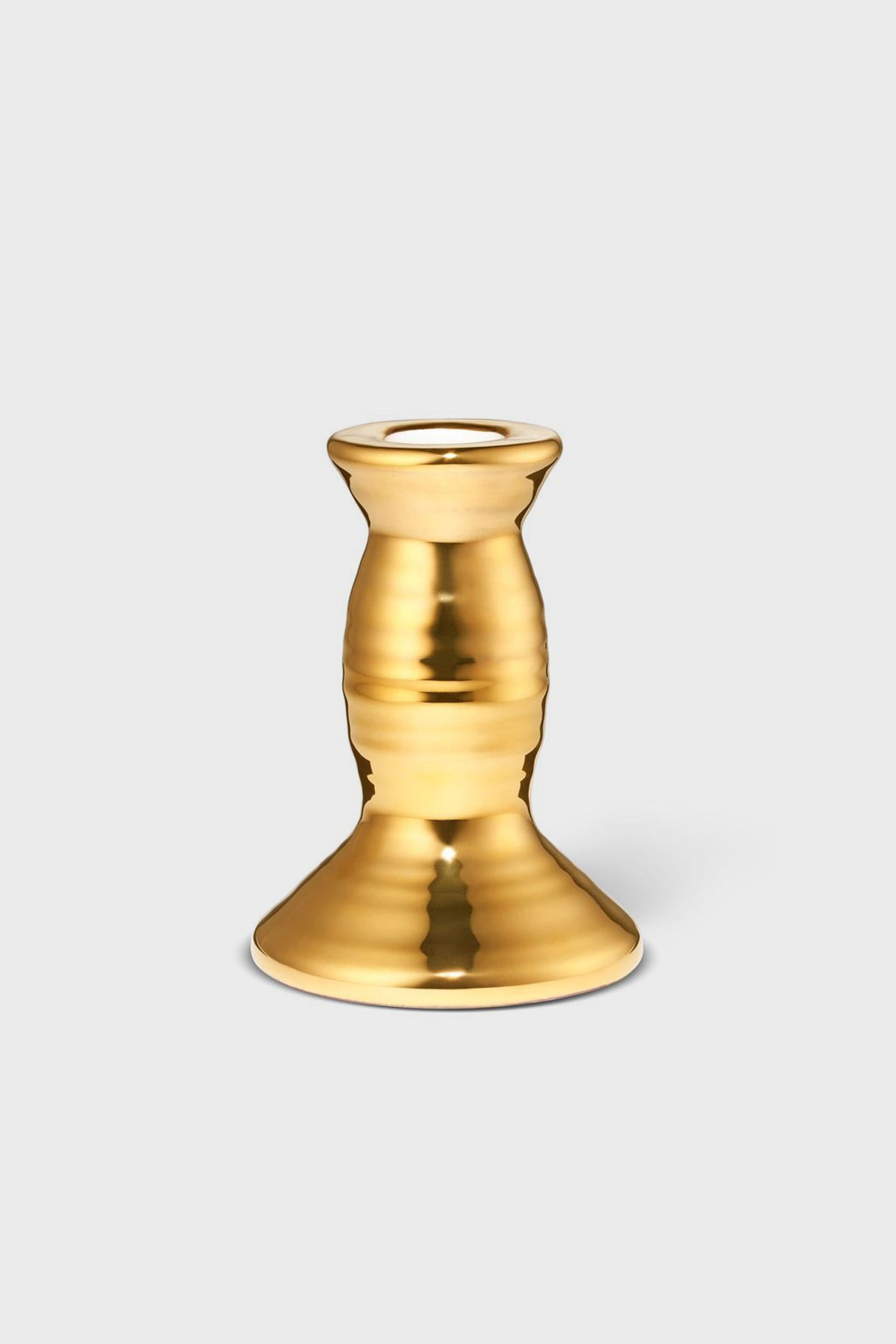 Small Gold Allette Candleholder