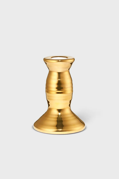 Small Gold Allette Candleholder