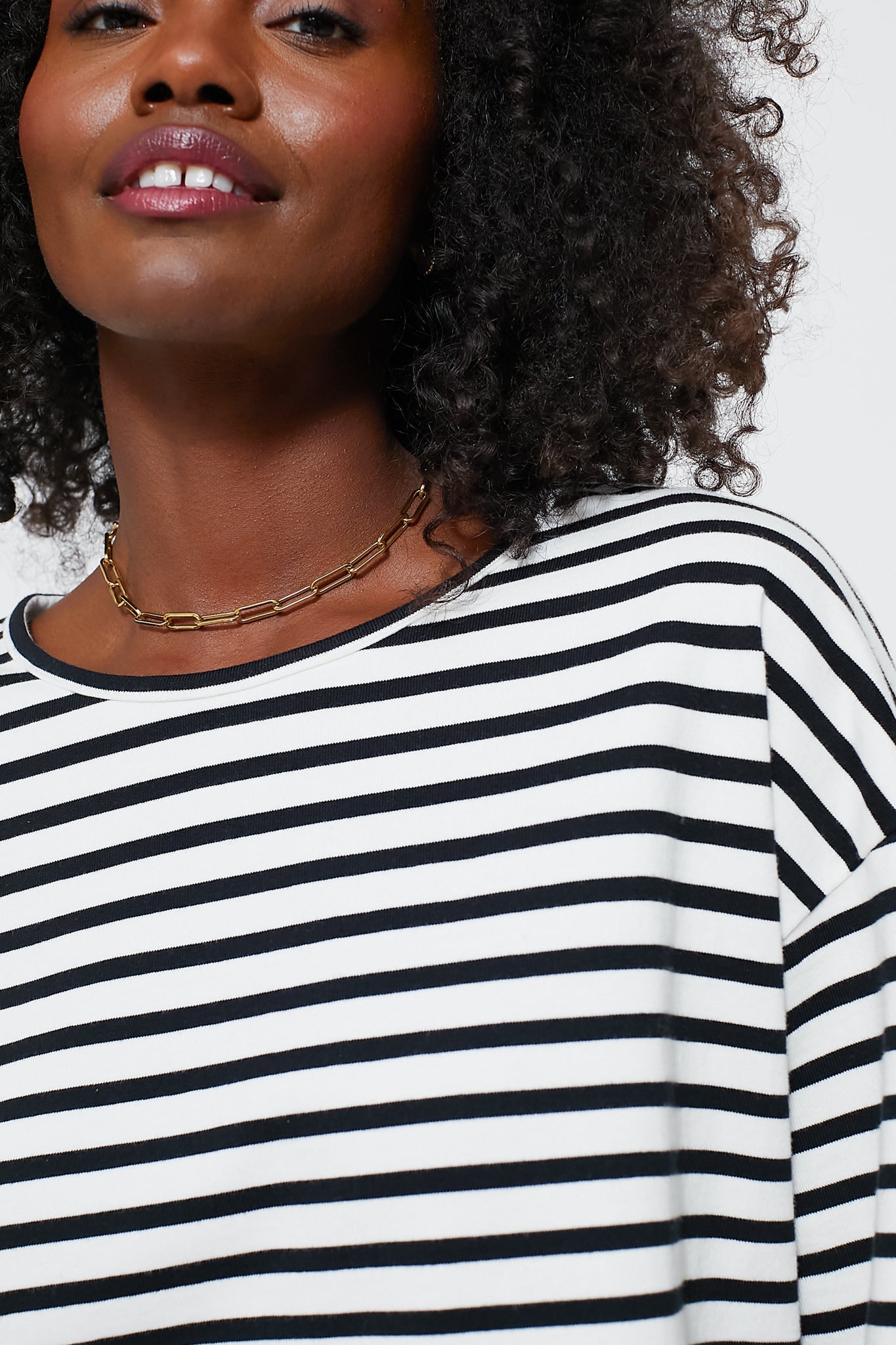 Heavyweight Jersey Breton Stripe Shirt