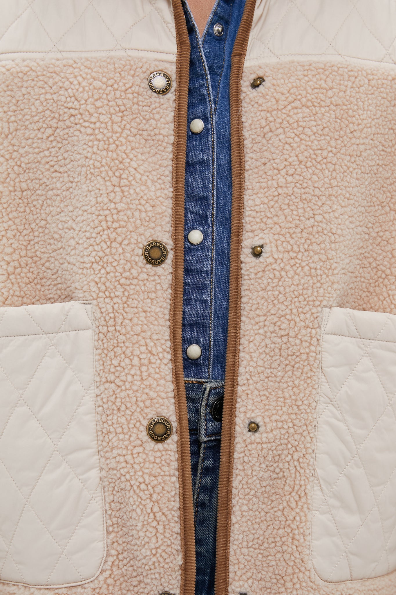 Natural Blanc Laurel Fleece Jacket