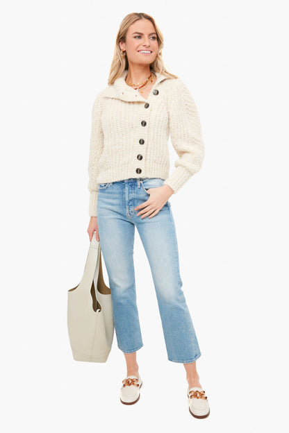 Cream Valerie Cardigan