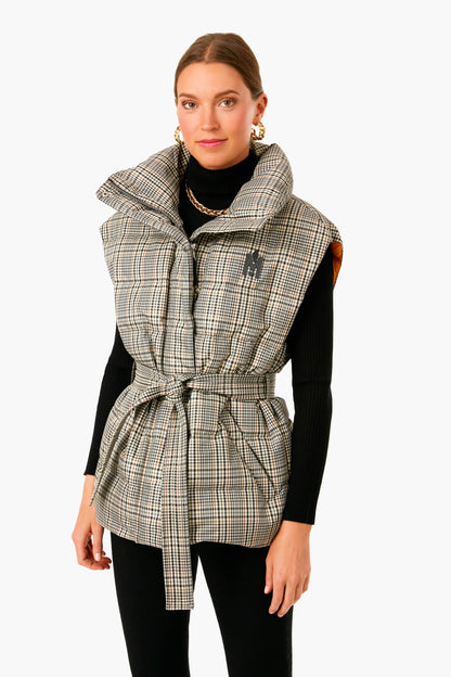 Zerina Plaid Vest