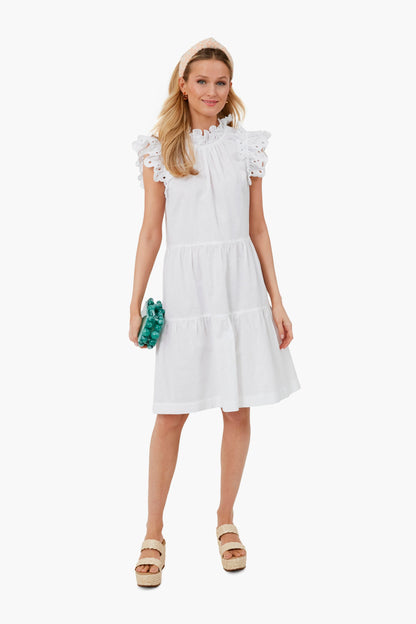 Peach Blossom Daisy Eyelet Knotted Headband