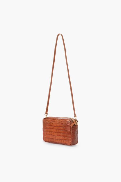 Cuoio Autumn Croco Marisol Bag