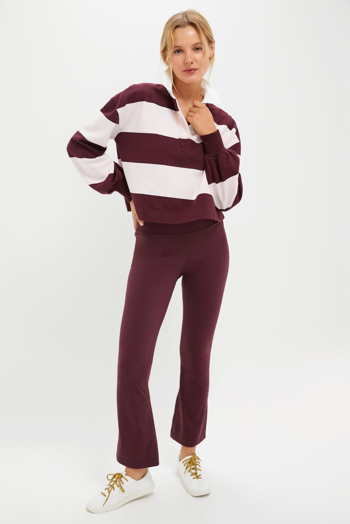 Winetasting High Rise Compression Spandex Millie Yoga Pant