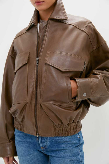 Truffle Eugene Leather Jacket