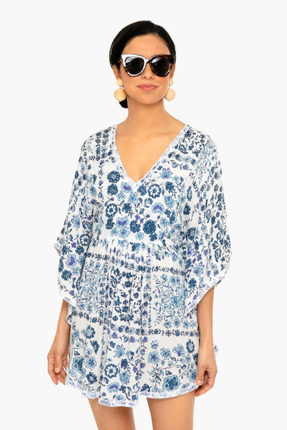 Poncho Ariel V-Neck Dress