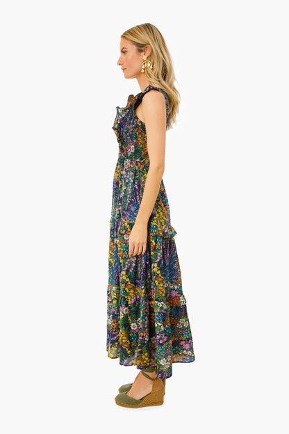 Lokis Garden Black Iris Dress