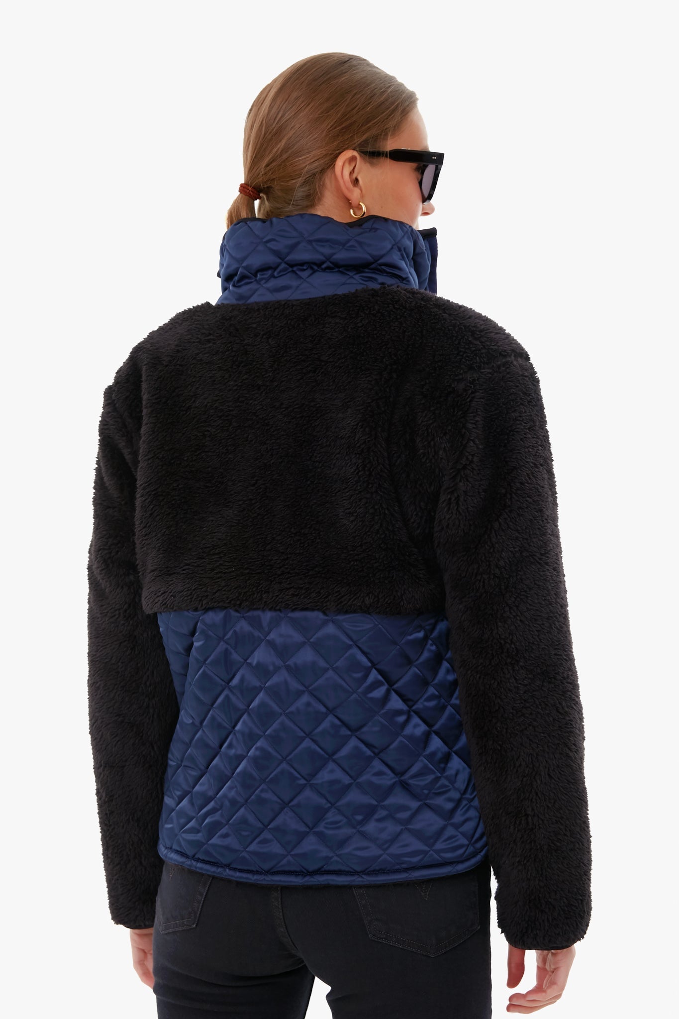 Black and Navy Chestnut Reversible Jacket