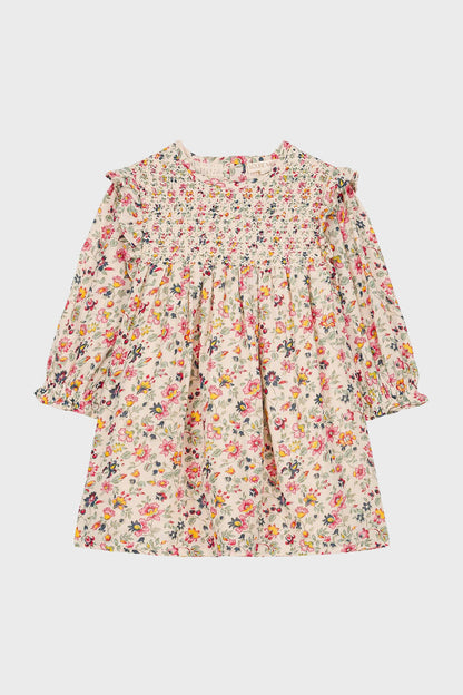 Cream Wild Flowers Saralou Dress