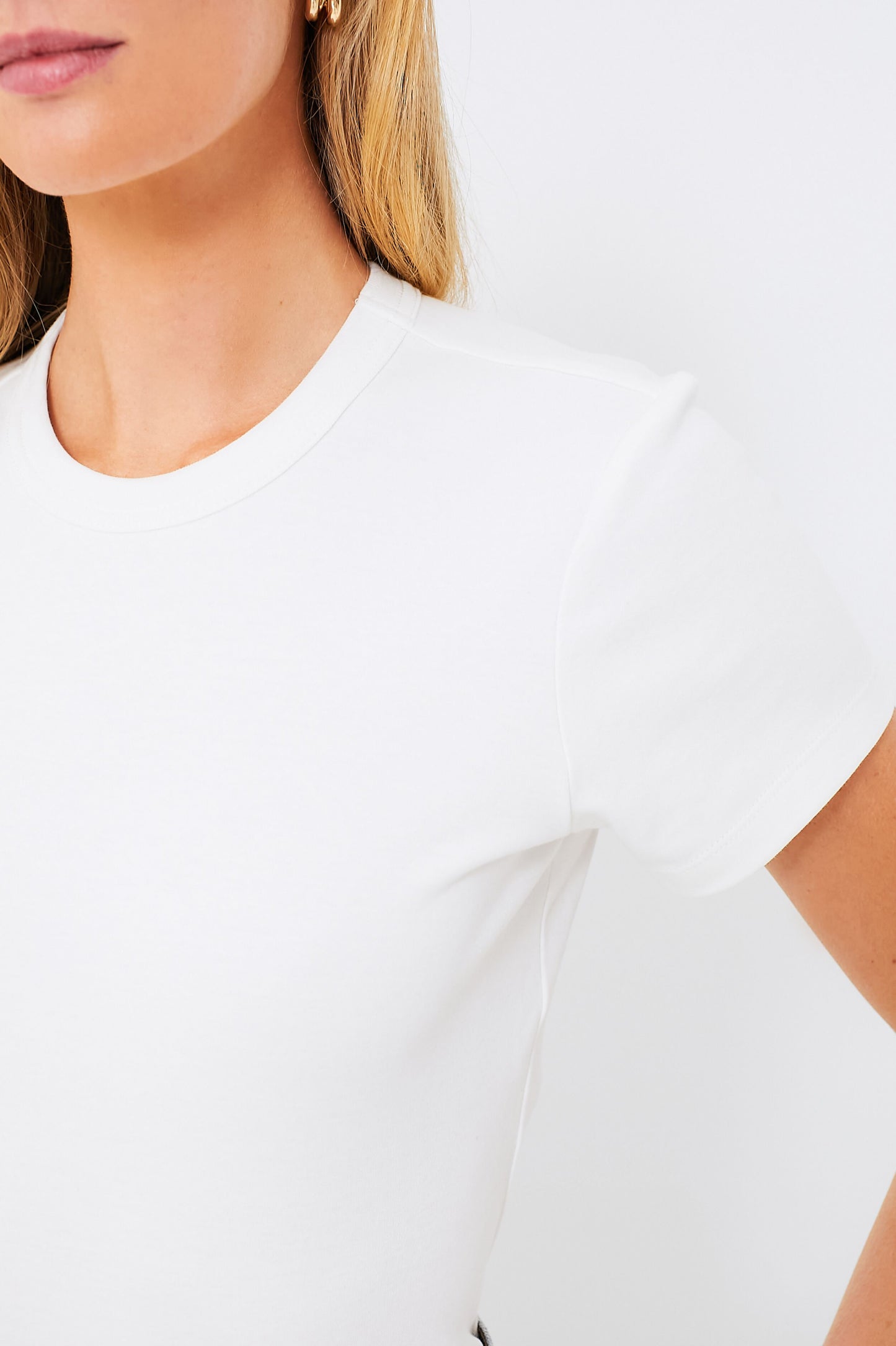 White Billy Slim Fit Tee