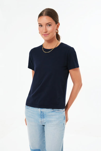 Dark Navy Frank Slim Tee