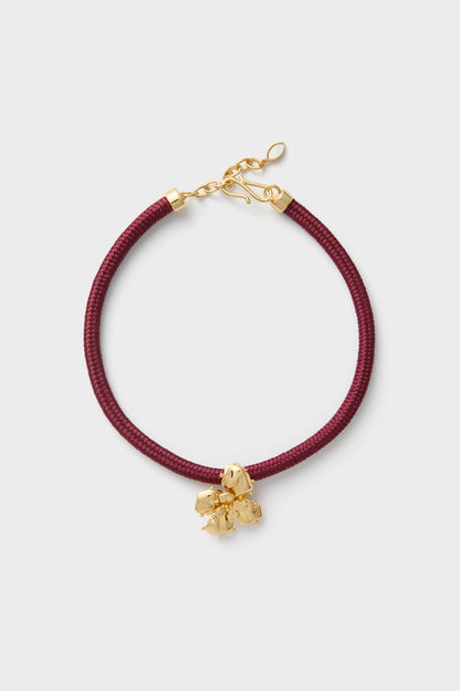 Maroon Lelani Necklace