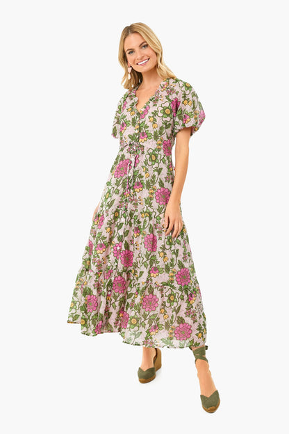 Freyja Flower Lilac Sachet Poppy Dress