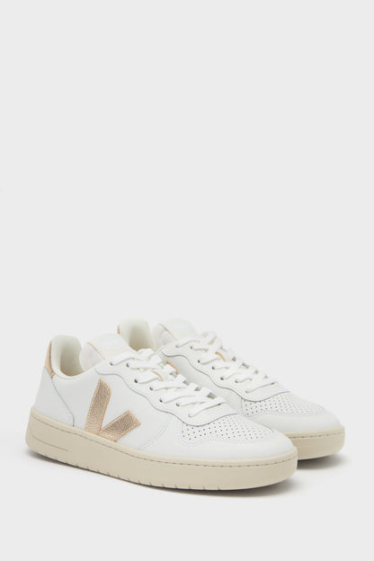 Extra White Platine V-10 Sneakers