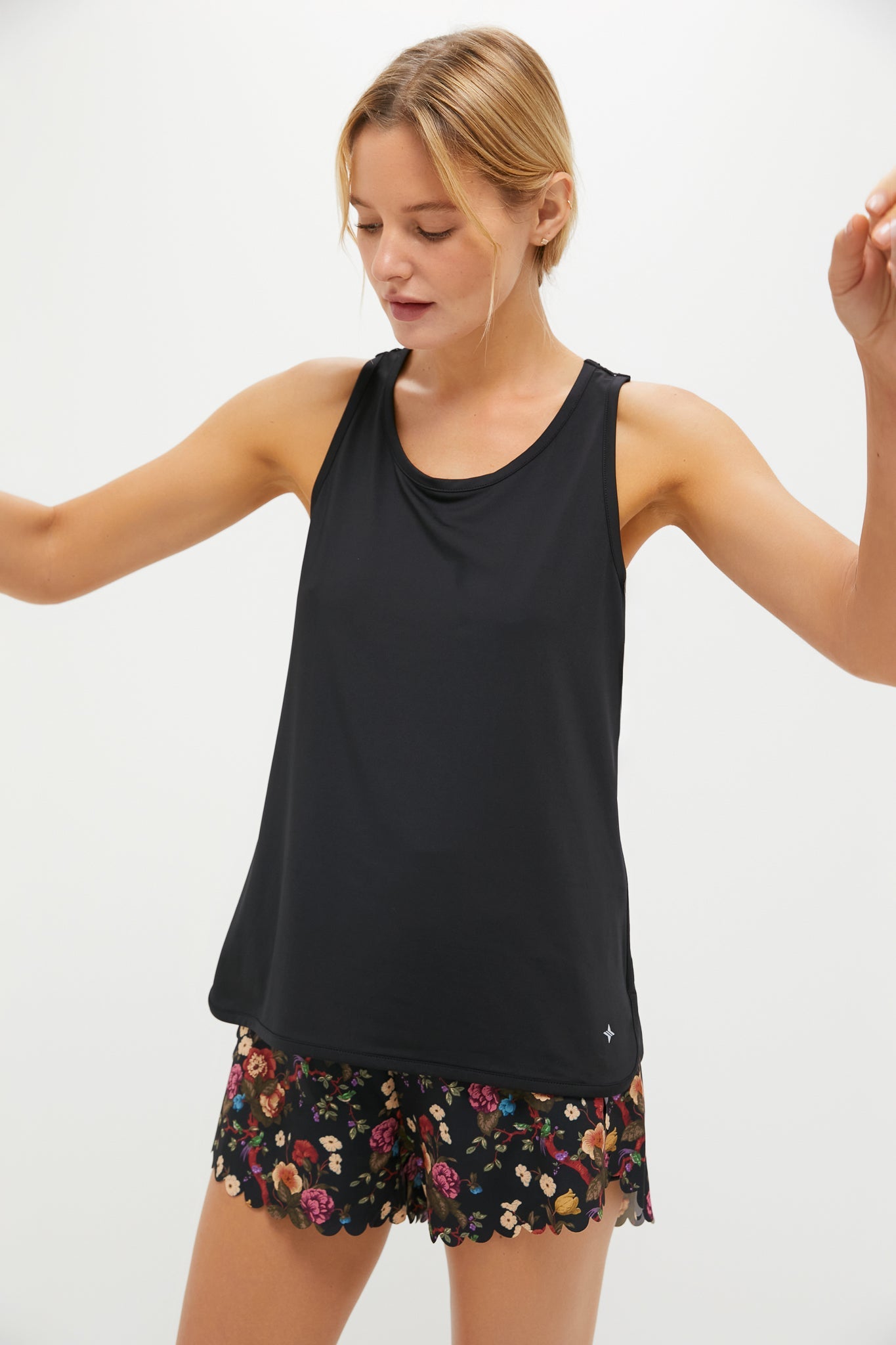 Black Cane Performance Jersey Ellen Racerback Tank