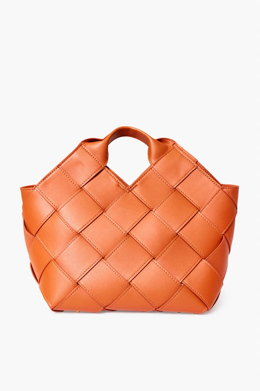 Tan Adeline Woven Bag