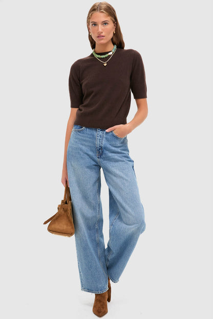 Gold Mini Puffy Heart Necklace