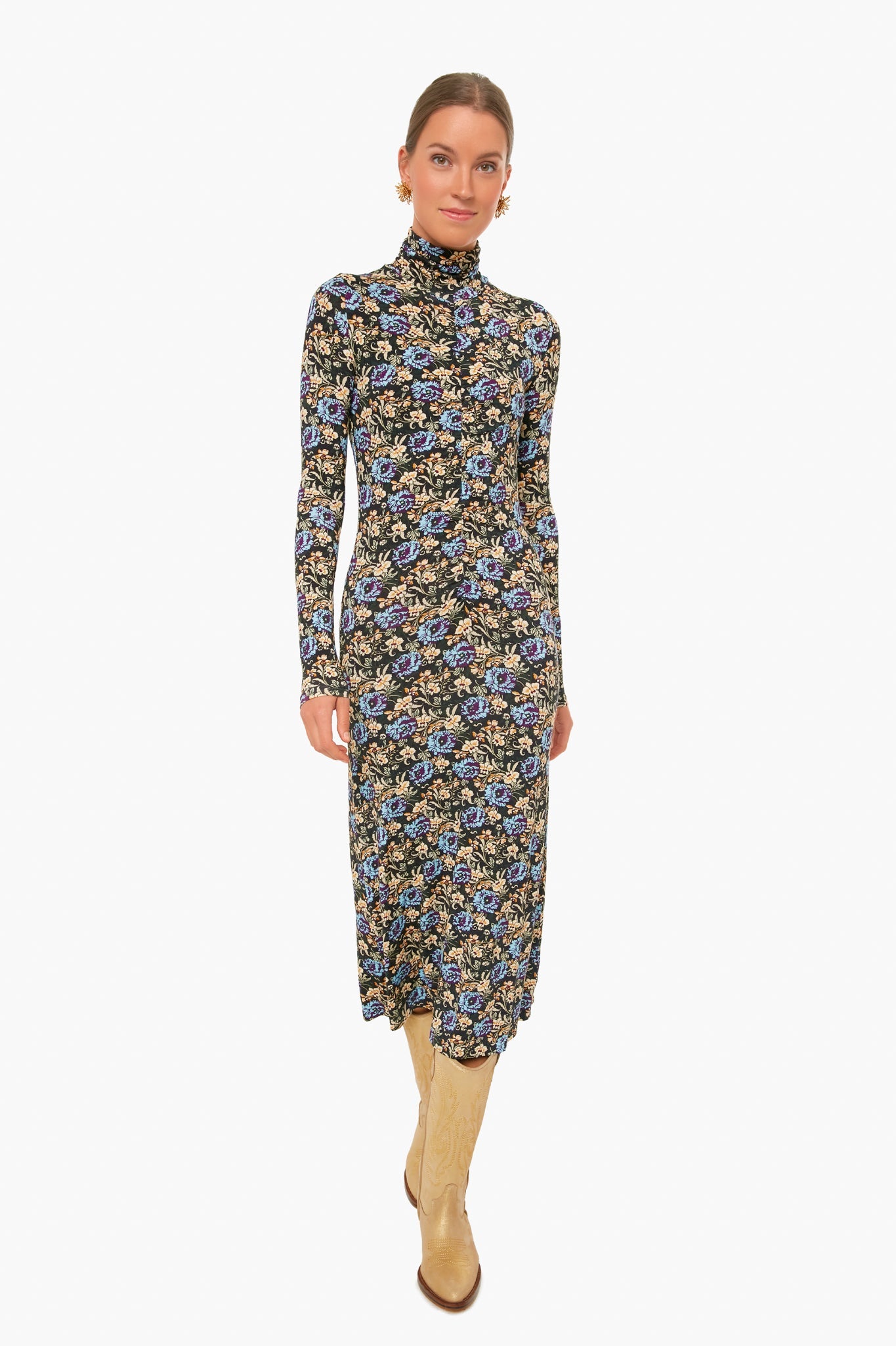 Wallpaper Floral Marlow Dress