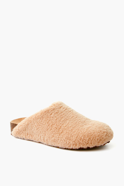 Natural Shearling Slippers