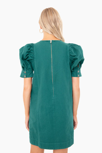 Forrest Metta Puff Sleeve Dress