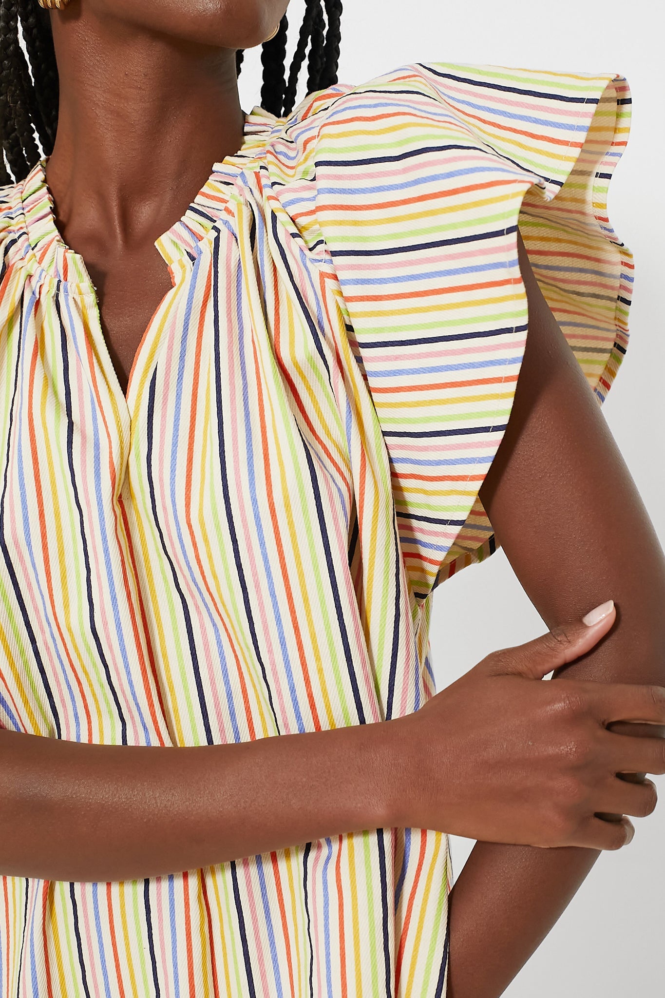 Rainbow Stripe Vivi Dress