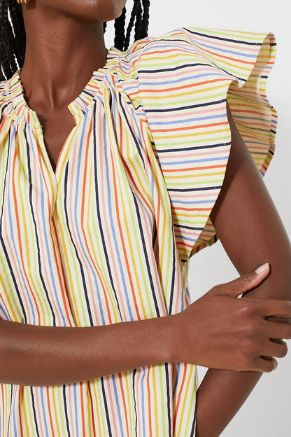 Rainbow Stripe Vivi Dress