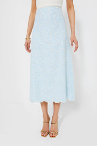 Light Blue Eyelet