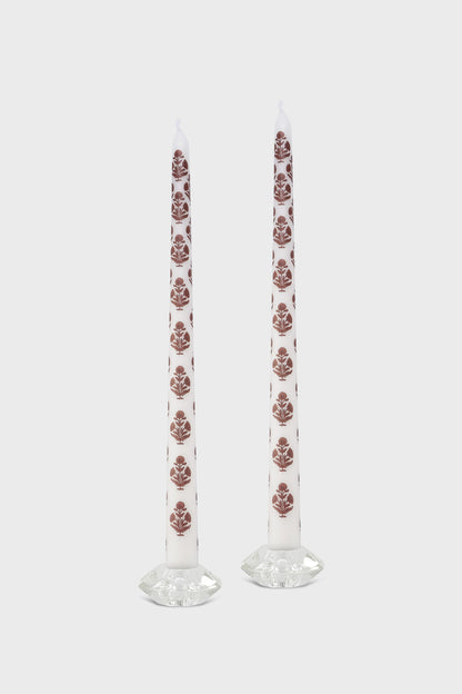 Poppy Tapers Candles (Set of 2)