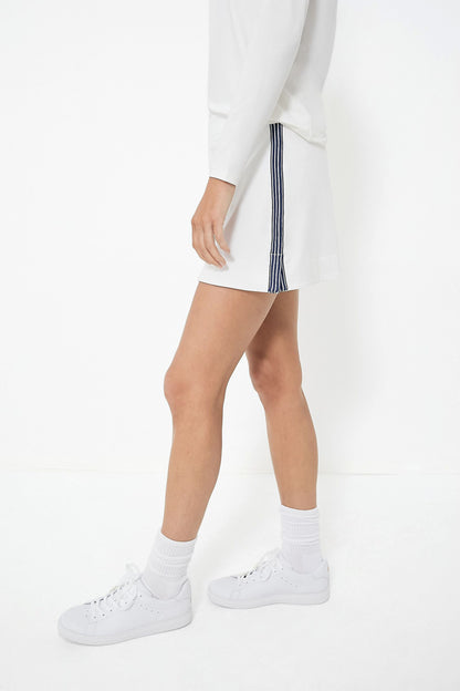White Wildflower 14 Inch Elena Tennis Skirt