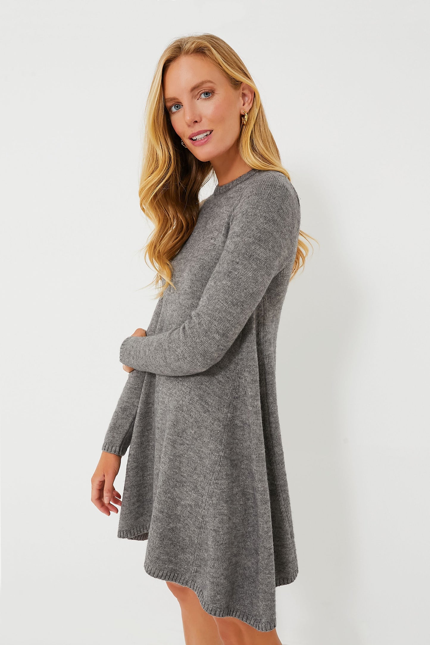Gray Maia Knit Dress