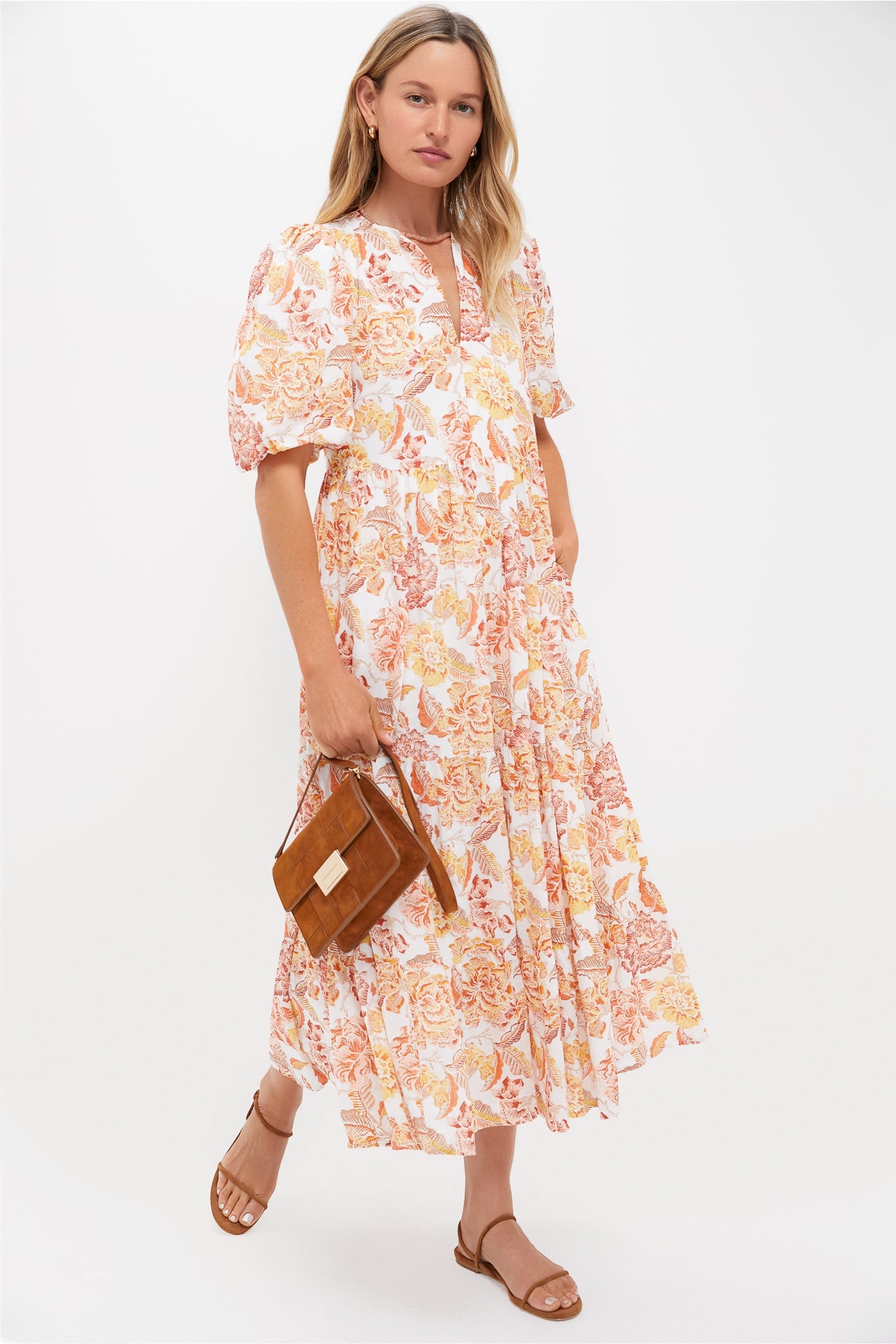 Peach Moonstone Candy Necklace