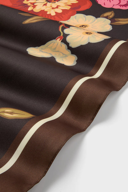 Baroque Floral Large Scarf