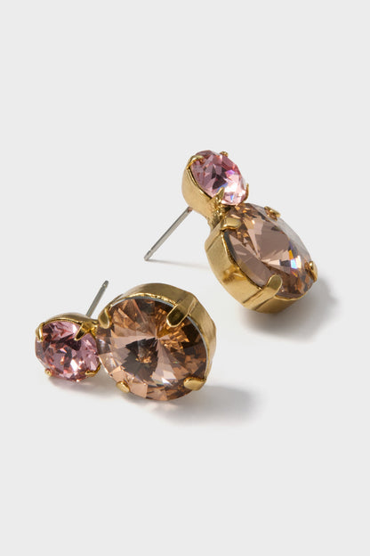 Rose Quartz Myrla Earrings