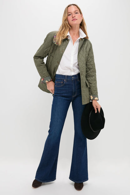 Zoe Gigi High Rise Skinny Flare