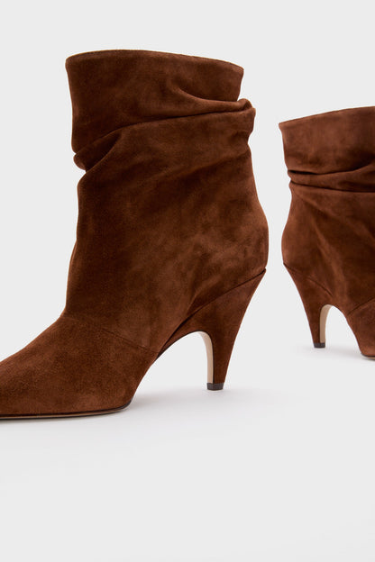 Rich Brown Tati Slouch Mini Boots