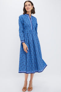 Navy & Cerulean Floral