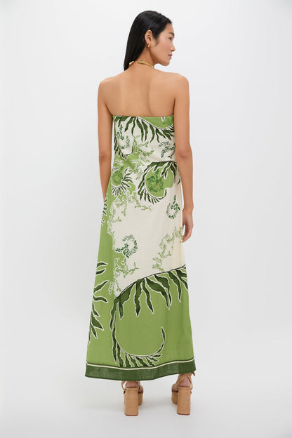 Ireland Green Wess Midi Dress