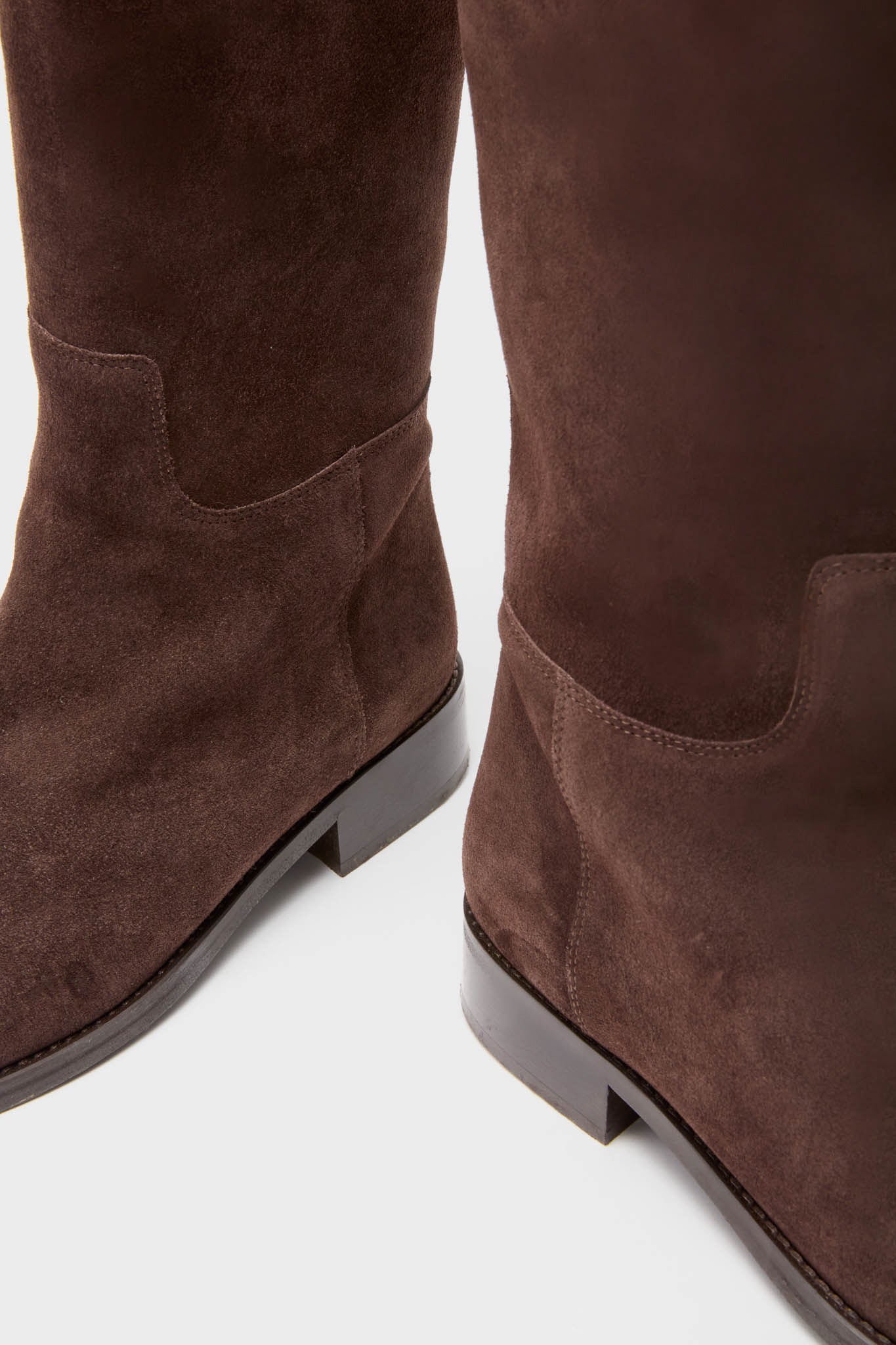 Chocolate Suede Ryder Boots