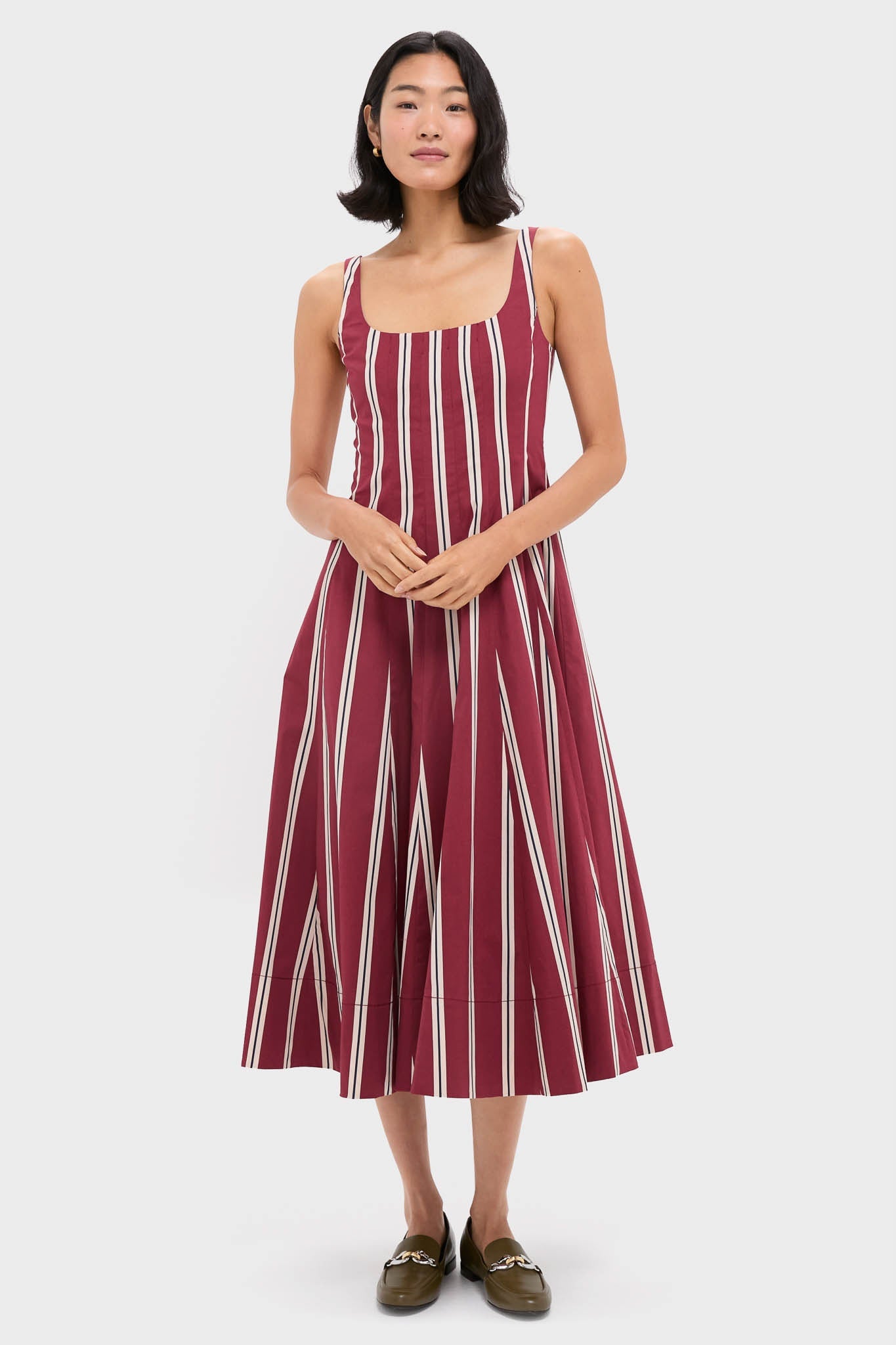 Mane Stripe Wells Dress
