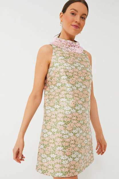 Sequin Trim Maude Dress