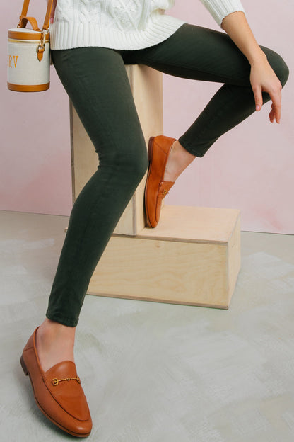 Cognac Loraine Loafers