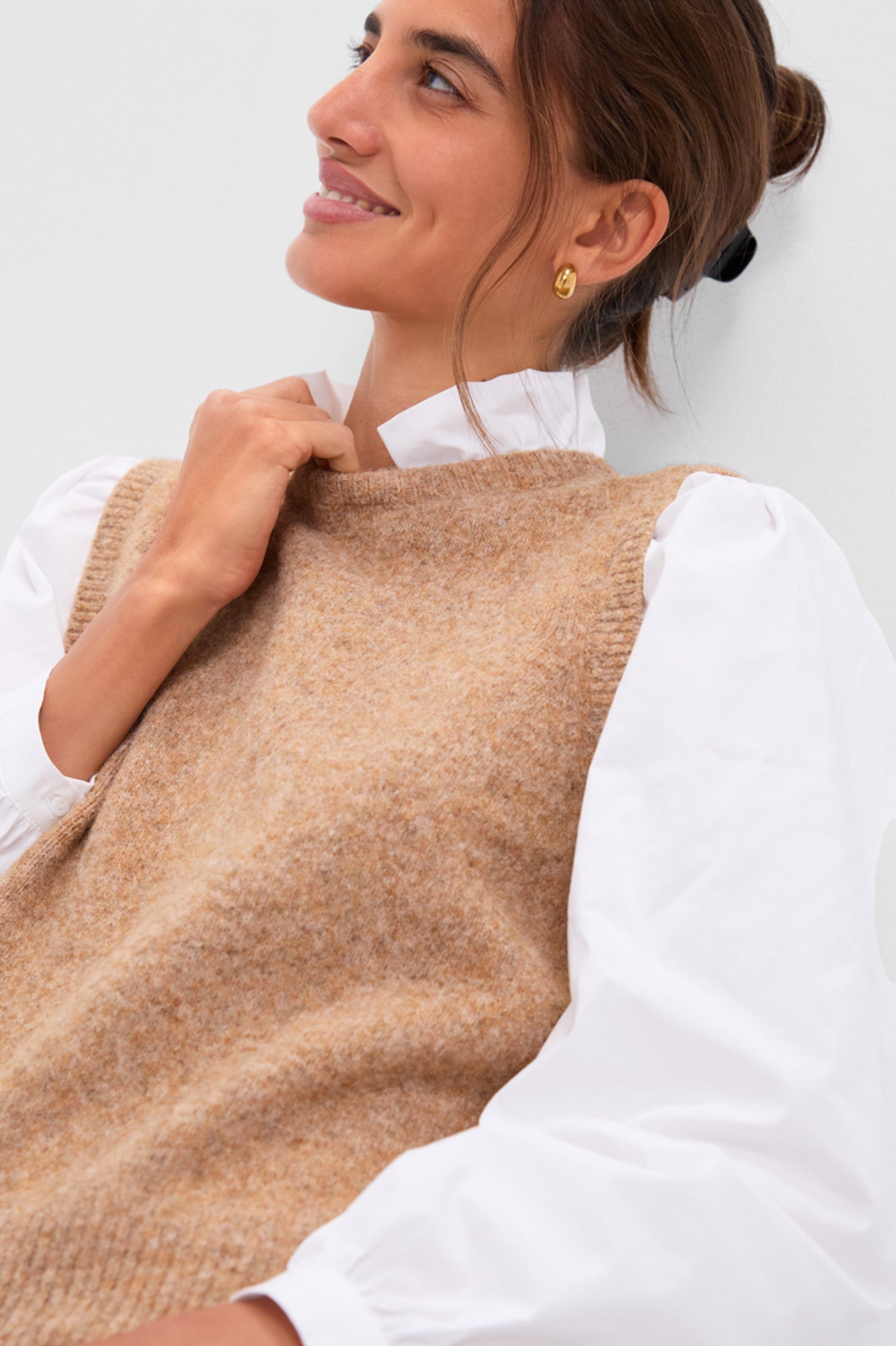 Desert Melange Ella Sweater Blouse