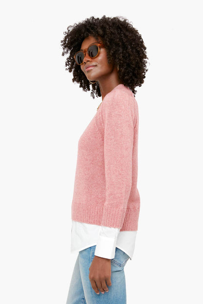 Rosen Eton Layered Crew Looker