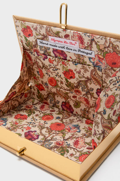 Latte Les Chiens Caramel Book Clutch